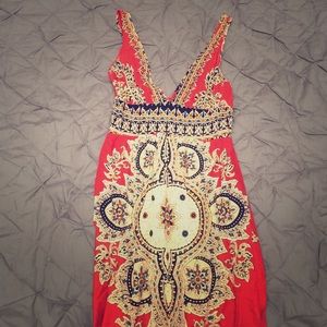 WEEKEND SALE!! Beautiful Boho Maxi Dress