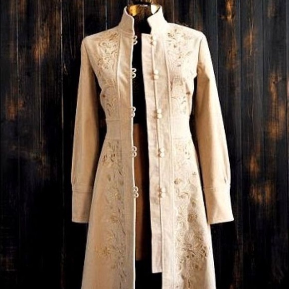 Anthropologie Jackets & Blazers - Anthropologie coat vanilla fields velvet