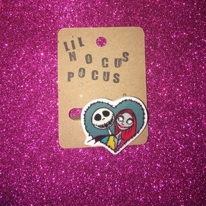 Jack and Sally pin