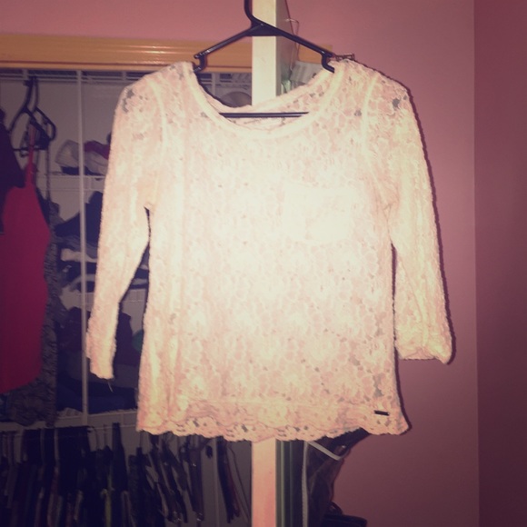 Abercrombie lace top