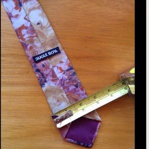 Vintage Accessories - Vintage Bugle Boy Floral Riot Skinny Tie Vintage Accessories - Vintage Bugle Boy Floral Riot Skinny Tie