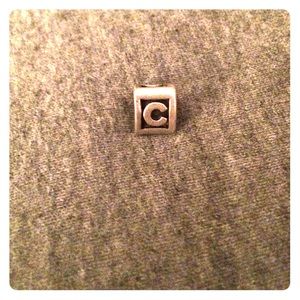 Authentic Pandora "C" Charm