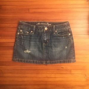 American Eagle denim skirt size 00