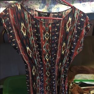 Forever22 Tribal Tunic