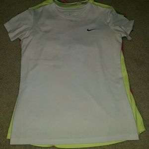 Nike Dri fit white shirt
