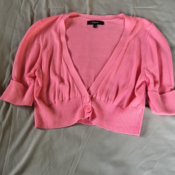 Express cropped cardigan!