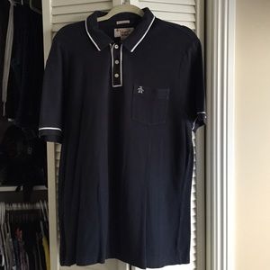 Short sleeve slim fit polo