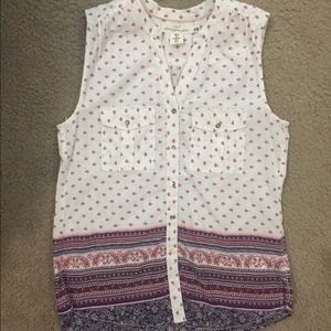 H&M blouse, beautiful pattern