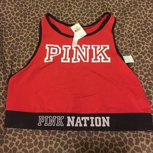 Pink Nation sports bra