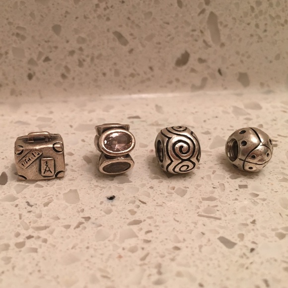Authentic Pandora Charms (set of 4)