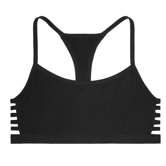 🔹LAST ONE!🔹PINK Cotton Strappy Bralette - Picture 3 of 4