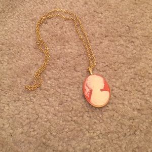 Cameo necklace