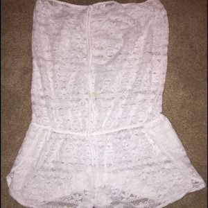 Victoria's Secret lace swimsuit cover up