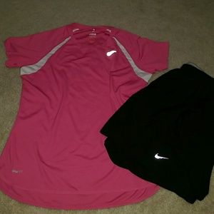 Nike fit shirt and shirts