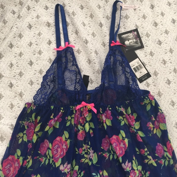 Daisy Fuentes Babydoll Set