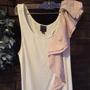 One September Ruffle Tank