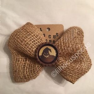 Oogie boogie hair bow