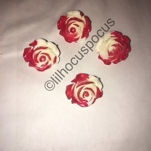 Alice in wonderland theme earrings