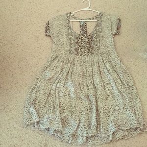Bohemian shift dress