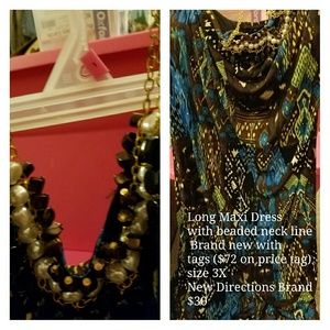 Beautiful NWT Maxi dress