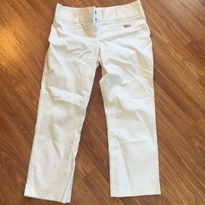 White Capri pants from EXPRESS!