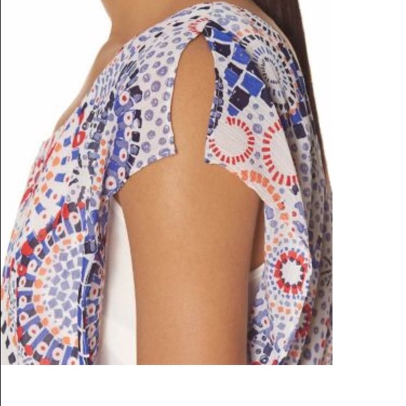 ❌❌SOLD❌❌Outback Red from The Limited print dress - Picture 2 of 4