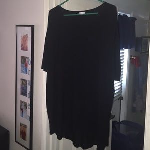 XL Solid Black Irma...Like New