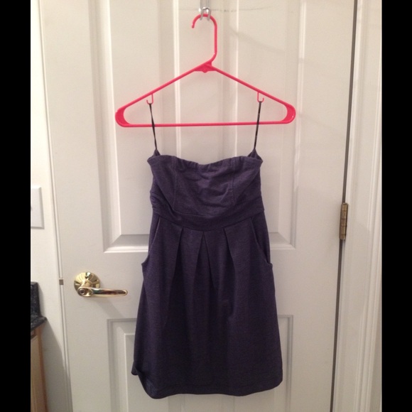 Strapless Jean like dress
