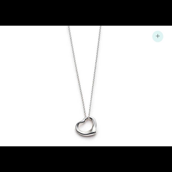 Tiffany & co heart necklace