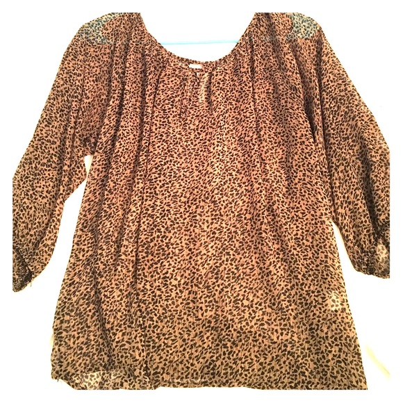 Sheer blouse, never worn