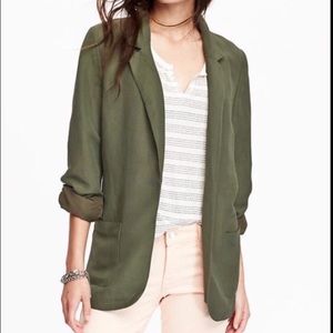 Olive green blazer