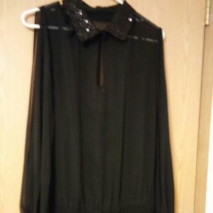 Black cocktail dress