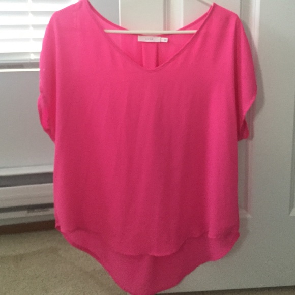 Lush pink blouse