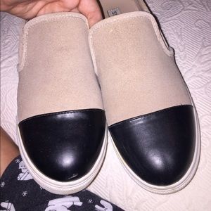 Steve Madden Beige Suede Slip Ons 8