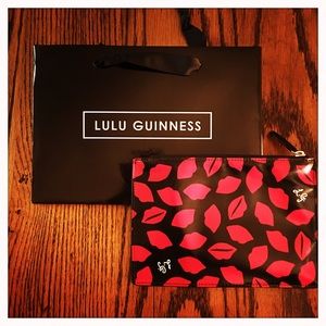 🍾Sale🍾 Lulu Guinness Zip Pouch