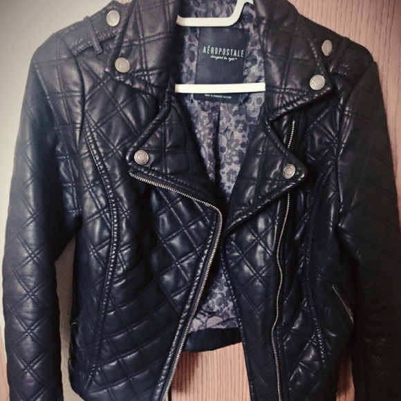 Aeropostel leather jacket