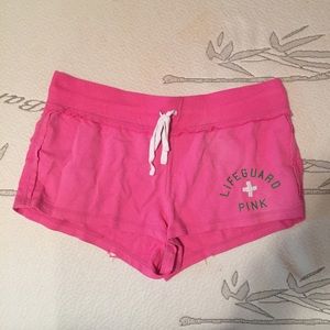 PINK lifeguard shorts