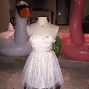 Super cute white dress from abercombie