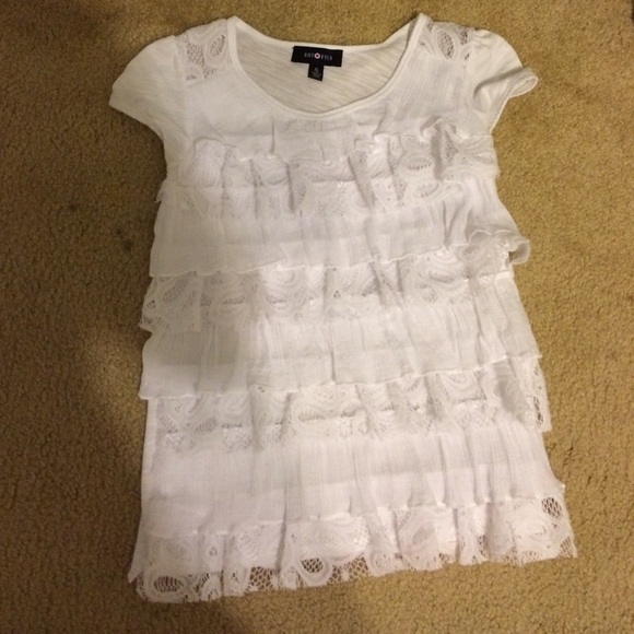 A white Amy byer shirt