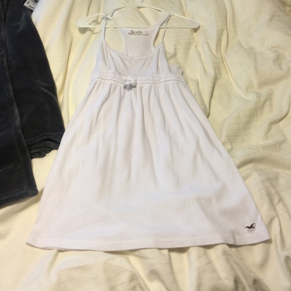 White razor back dress!