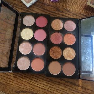 Two makeup revolution blush palettes
