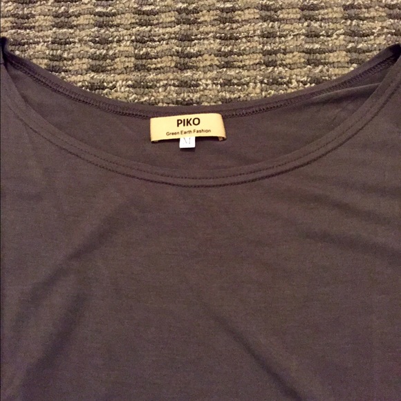 Long sleeve Piko top