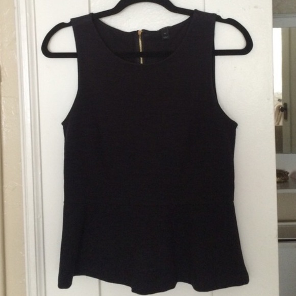 J Crew Peplum Top