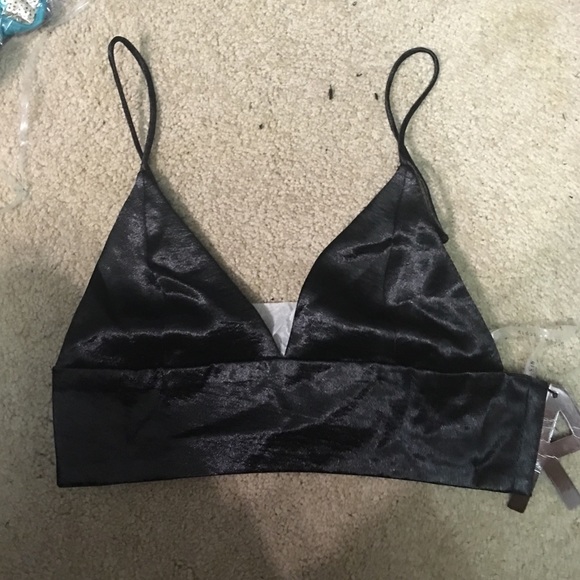 Black bralette