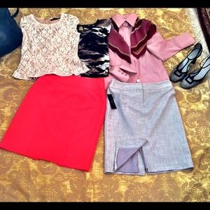Bundle of Two Worthington Pencil Skirts Bundle of Two Worthington Pencil Skirts