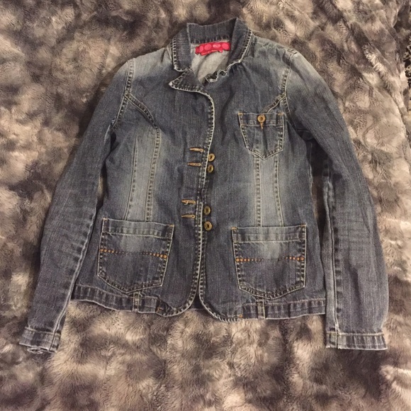 Last chance-donating-Glo denim jean jacket