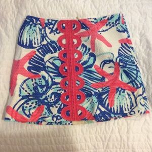 Lilly Pulitzer Tate Skirt in She She Shells