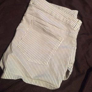 H&M striped shorts