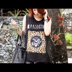 Ramones muscle tee shirt