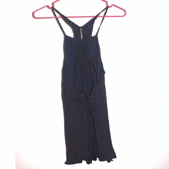 Navy Romper